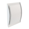 Grille de ventilation intérieure type Néolia pour gaine de Ø 100 mm coloris blanc