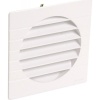 Grille de ventilation extérieures coloris sable Ø 100 mm - spéciale façade - GETM pour tubes PVC et gaines