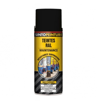 Peinture multi supports Sintopeinture Pro gris anthracite RAL 7016 brillant aérosol de 400 ml