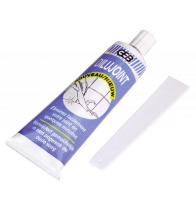 Pâte dissolvante pour joints et mastics silicones et acryliques, Dilujoint en tube de 125 ml