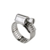 Colliers de serrage inox W4 bande ajourée 13 mm, diamètre de serrage minimum 14/maximum 22 mm, boîte de 3 pièces