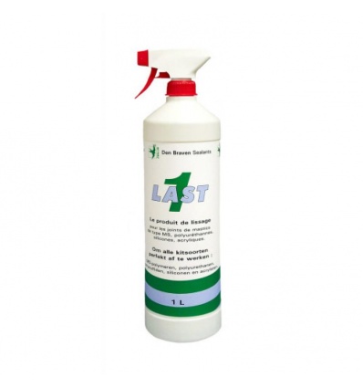 Additif universel de lissage des joints de mastic Last One, bidon vaporisateur de 1 l