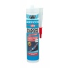 Mastic sanitaire silicone acétique W3 blanc multi-supports sans odeur cartouche de 280ml