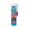 Mastic sanitaire silicone acétique W3 blanc multi-supports sans odeur cartouche de 280ml