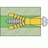 Chevilles universelles polyéthylène coloris jaune diamètre 7 en boîte de 200