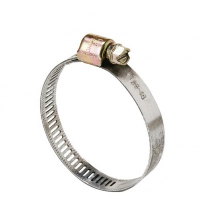 Colliers de serrage acier W1 bande ajourée 14 mm, diamètre de serrage minimum 14/maximum 22 mm, boîte de 10 pièces