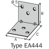 ÉQUERRE ASSEMBLAGE EA 442 40 X 40 X 40 X 2