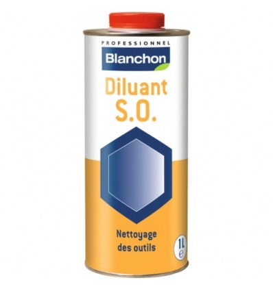 Diluant S.O. pour le nettoyage des ustensiles, bidon de 1l