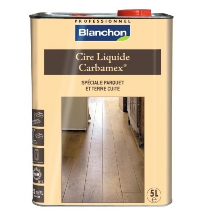 Cire liquide CARBAMEX, teinte ton naturel, bidon de 1 litre