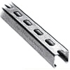 Rail de montage Bis RapidStrut perforés, largeur 41 mm, hauteur 21 mm, épaisseur 2,5 mm, longueur 3 m