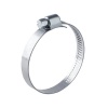 Colliers de serrage inox W4 bande ajourée 8 mm, diamètre de serrage minimum 14/maximum 22 mm, boîte de 10 pièces