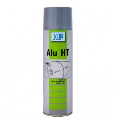 Peinture Aluminium brillante Alu HT 500 ml net