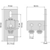 Support mural G2 BIS RapidStrut® pour rail de montage 41