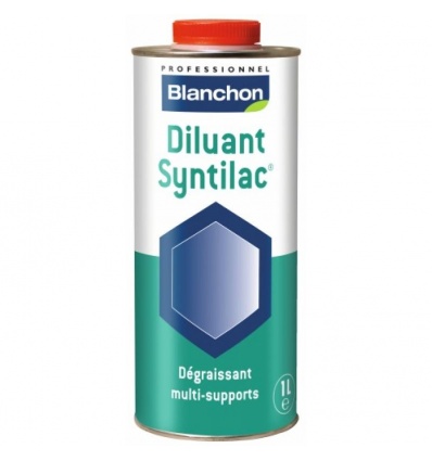 Diluant Syntilac®, dégraissant avant application de la finition et solvant pour nettoyage des ustensiles bidon de 1l