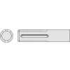 Burin pic SDS MAX longueur 400 mm section 18 mm