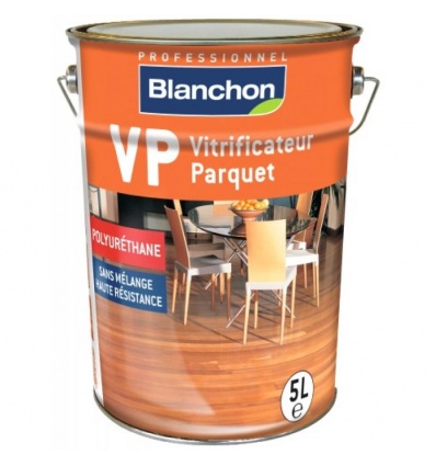 Vitrificateur parquet VP mono-composant à base de résine polyuréthane, souple et résistant, finition chêne ciré bidon 1l