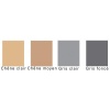 Mastics rebouchage acrylique parquet, coloris gris clair, cartouche de 300 ml