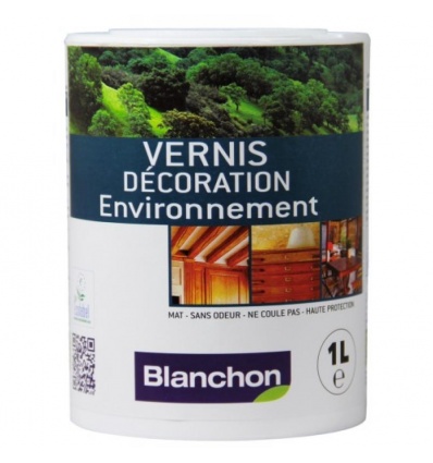 Vernis Décoration Environnement, incolore, bidon de 1 litre