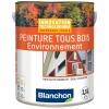 Peinture microporeuse hydrofuge Tous Bois Environnement, gris anthracite 7016 1l