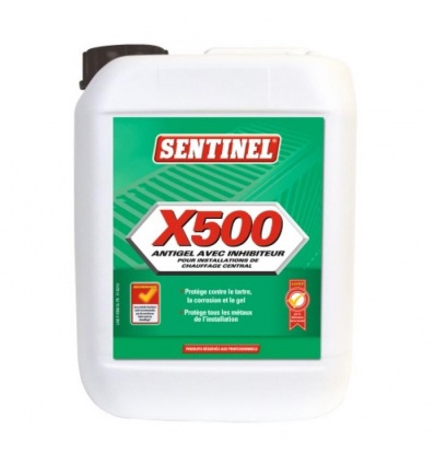 Antigel avec inhibiteur de corrosion et de tartre X500 bidon de 5L