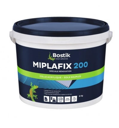 Colle revêtement de sol Miplafix 200, pot de 6 kg