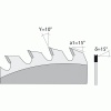 Lame de scies circulaires carbure universelle, diamètre 300 mm, 48 dents