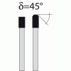 Lame de scie circulaire carbure Ø 250 x 32 x 30 mm 60 dents négatives