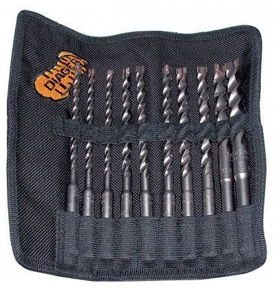 Foret à béton SDS+ Booster Plus en trousse de 10 pièces diamètre 6 à 14 longueur 160 mm