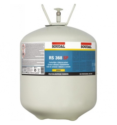 Recharge de colle pistolable transparente RS 368 SP canister de 22,1l