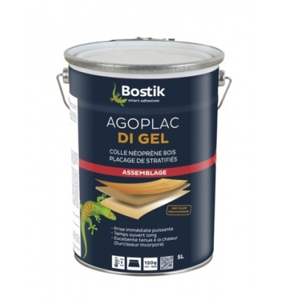 Colle néoprène Bostik Agloplac DI gel 5l