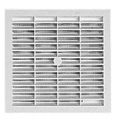 Grille de ventilation carrée à visser ou à coller type B214