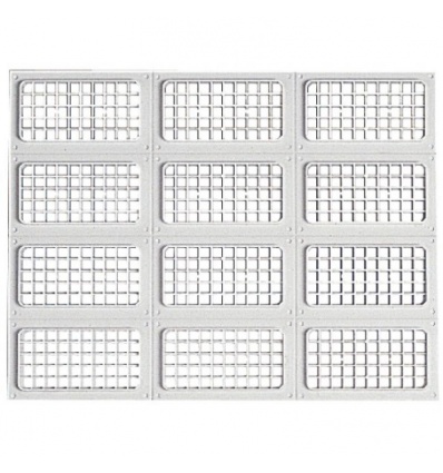 Grille de ventillation contre-cloison X600