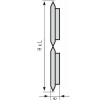 Grille de ventillation contre-cloison X600