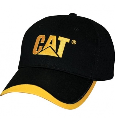 CASQUETTE NOIRE AJUSTABLE CATERPILLAR