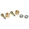 KIT RACCORD 3/8'G + 2 COLLIERS