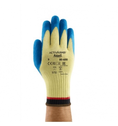 Gant Kevlar ActivArmr® 80-600 bleu/jaune taille 9