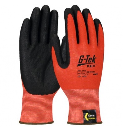 Gants kevlar rouge T8