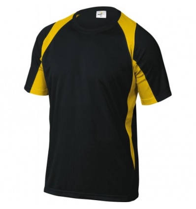 Tee-shirt Bali bicolore noir et jaune taille L