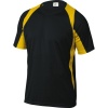 Tee-shirt Bali bicolore noir et jaune taille L