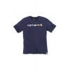 Tee-shirt Sleeve Logo coloris bleu taille S