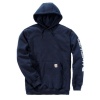 Sweat capuche non zippé logo manche poids moyen K288 navy XXL