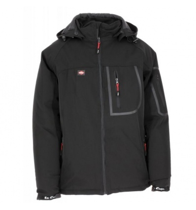 Blouson à capuche softshell 407 noir taille M