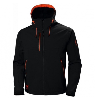 Softshell chelsea evolution noir/orange taille S - helly hansen