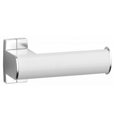 Porte-rouleaux papier WC blanc/chromé mat Arsis