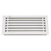 Grilles cache-radiateur 394 aluminium anodisé naturel - profil lame longueur 2,80m