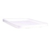 Couvercle en plastique blanc pour bacs gerbables 600x400 mm