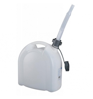 Jerrycan plastique alimentaire translucide 10 litres