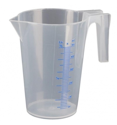 Broc doseur gradué transparent 2 litres