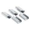 Chapes ouvertes pour feuillard polypropylène, largeur 13 mm, boîte de 2000 pièces