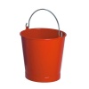 Seau rond en plastique rouge diamètre 280 mm, 10 litres 